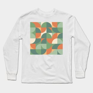 Modern Geometric (Impression 3) Long Sleeve T-Shirt